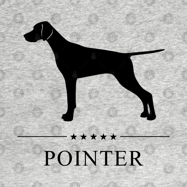 Pointer Black Silhouette by millersye